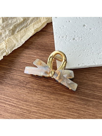Beau - Elegant Bow Shaped Hair Claw Clip