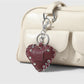 Keypus - Y2K Punk Heart Key Ring Pendant Keychain