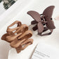 Beau - Butterfly Shape Matte Finish PS Claw Clip
