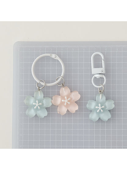Keypus - Cherry Blossom-Shaped Pendant Keychain