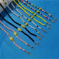 Velra - Vintage Seed Bead Smiley Face Eyeglass Strap