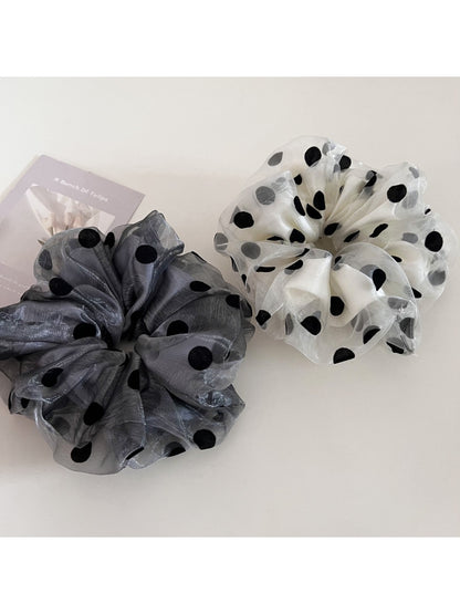 Gifty - Tulle Spiral-Shaped Hair Tie
