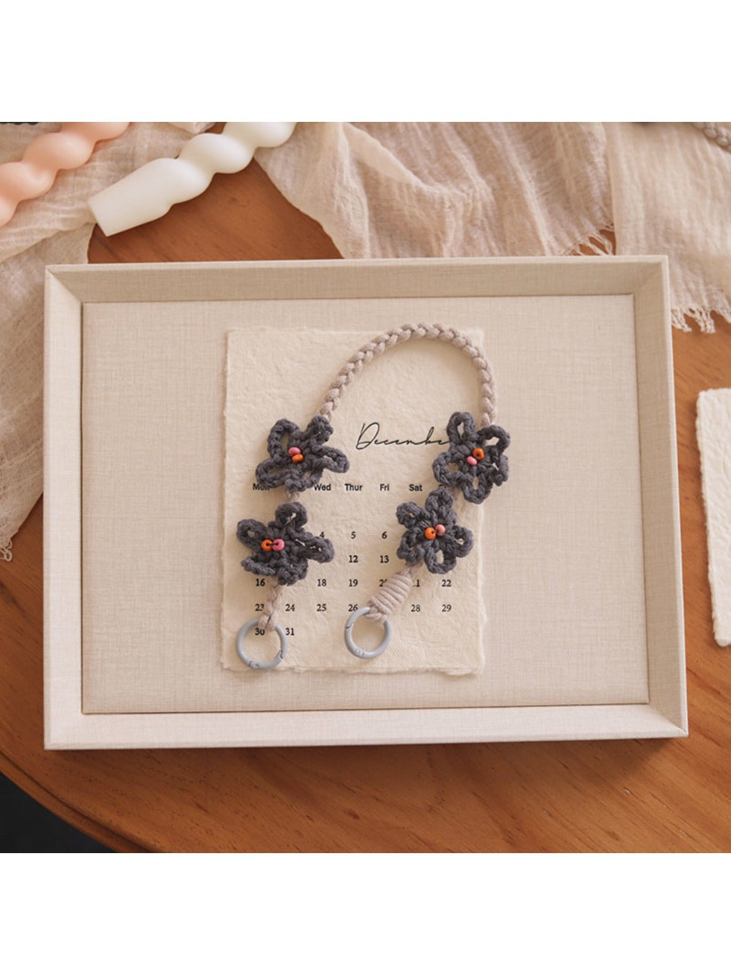 Keypus - Cute Flower Mobile Phone Lanyard