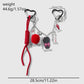 Keypus - Halloween Bat and Coffin Keychain
