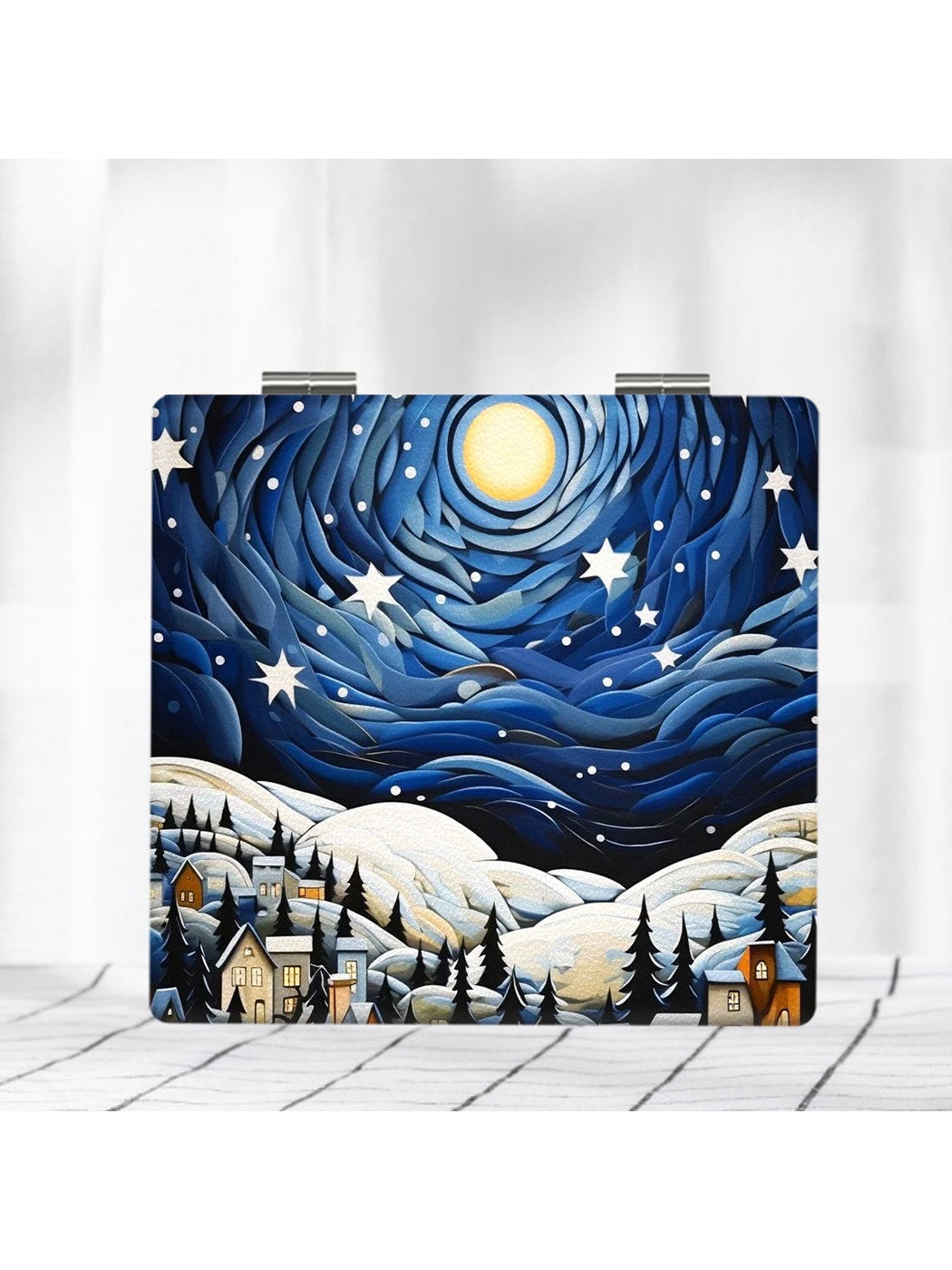Mirroray - Starry Textured Folding Makeup Mirror