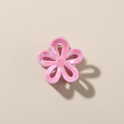 Beau - Glossy Floral PS Hair Accessory Claw Clip