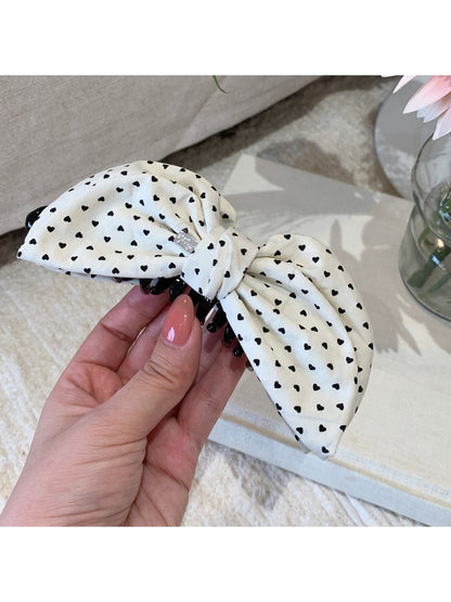 Beau - Beautiful Polka Dot Bow Hair Clip