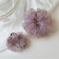 Gifty - Soft Printed Sheer Mesh Elastic Hair Scrunchie