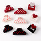 Beau - Minimalist Heart Pattern Hair Claw Clip