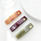Beau - Geometric Acetate French Barrette