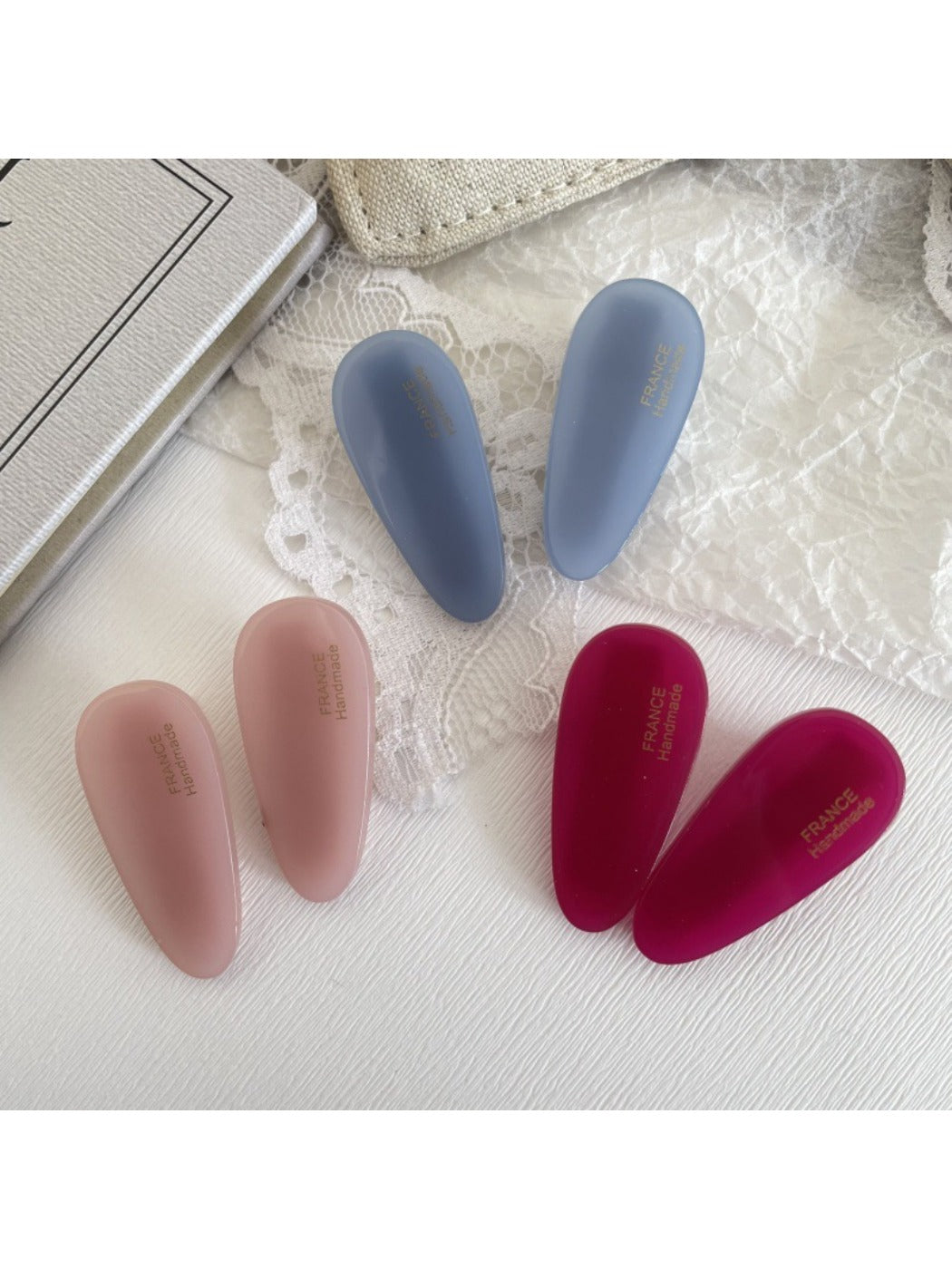 Beau - Minimalist Sweet Waterdrop-Shaped Hair Clip