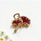Beau - Bow Shape Glossy Alloy Hair Claw Clip