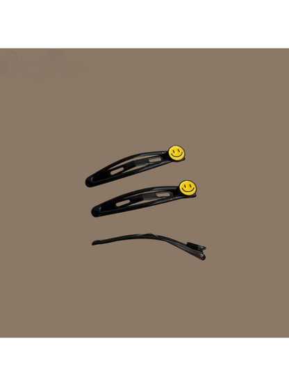 Beau - Smiley Face Side Hair Clip