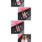 Beau - Pink Wine Bottle Hair Claw Clip