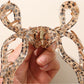Beau - Chic Leopard Print Bow Claw Clip