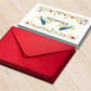Carduria - Artistic Floral Thank You Greeting Card