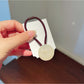 Gifty - Polished Round Accent Elastic Ponytail Hair Tie