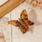 Beau - Vintage Leopard Print Butterfly Claw Clip