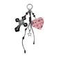 Keypus - Y2K Style Cross and Heart Keychain