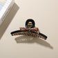 Beau - Leopard Print Bow Detail Acetate Claw Clip