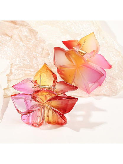 Beau - Five Leaf Flower Gradient Hair Clip
