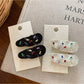 Beau - Minimalist Undulating Teardrop Hair Clip