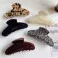 Beau - Retro Half Moon Shaped Hair Claw Clip
