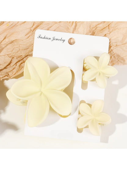 Beau - Frangipani Hair Clips Set