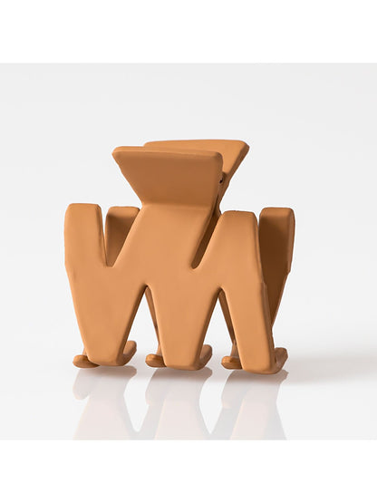 Beau - Solid Color Geometric Hair Claw Clip