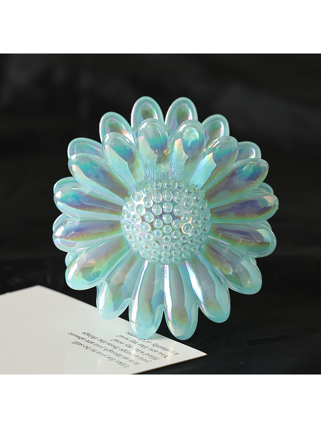 Beau - Flower Shaped Decorative Plastic Alloy Claw Clip