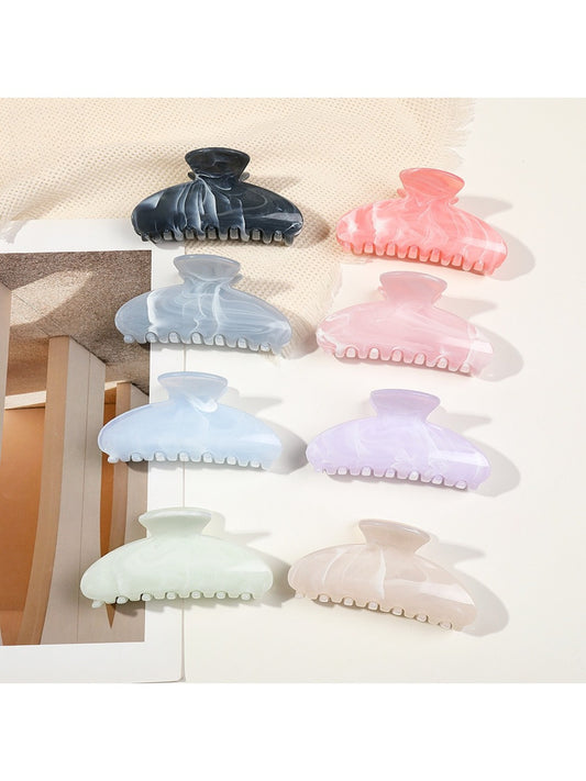 Beau - Marble-Textured Hair Clip