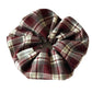 Gifty - Preppy Style Retro Plaid Scrunchie