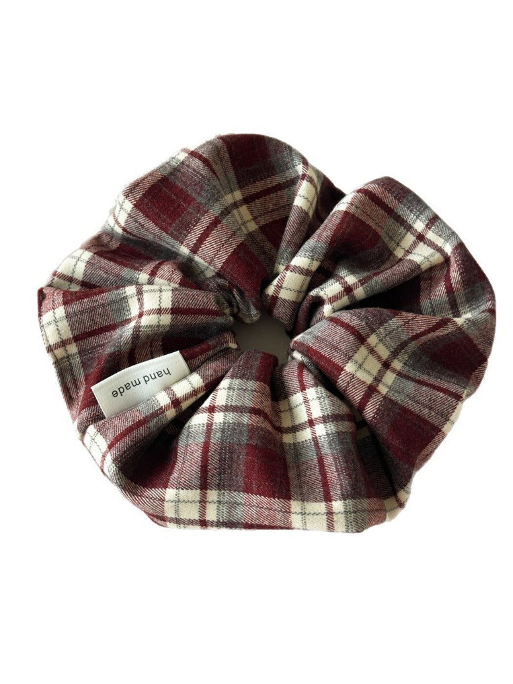 Gifty - Preppy Style Retro Plaid Scrunchie