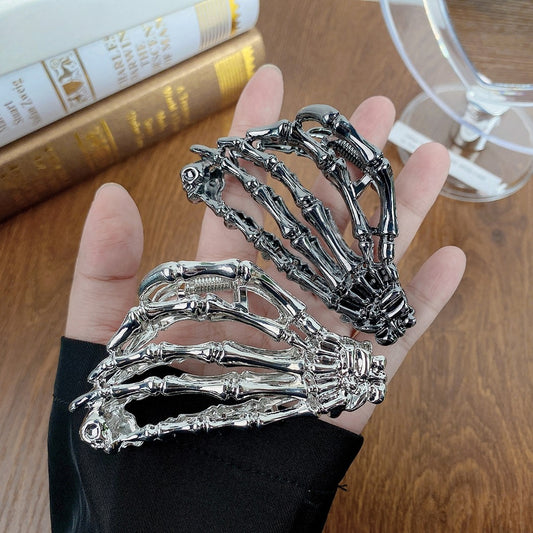Beau - Halloween Hand Bone and Spider Claw Clip
