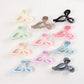Beau - Minimalist Solid Color Bow Shaped Claw Clip