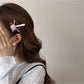 Beau - Floral Beaded Ribbon Barrette Hair Clip