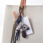 Keypus - Printed Patterns Purple Mushroom Shape Keychain