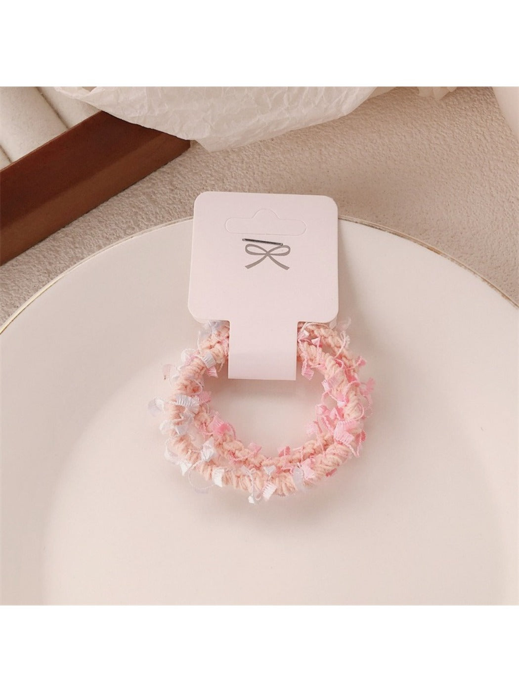 Gifty - Sweet Colorful Hair Tie (2 Pcs)
