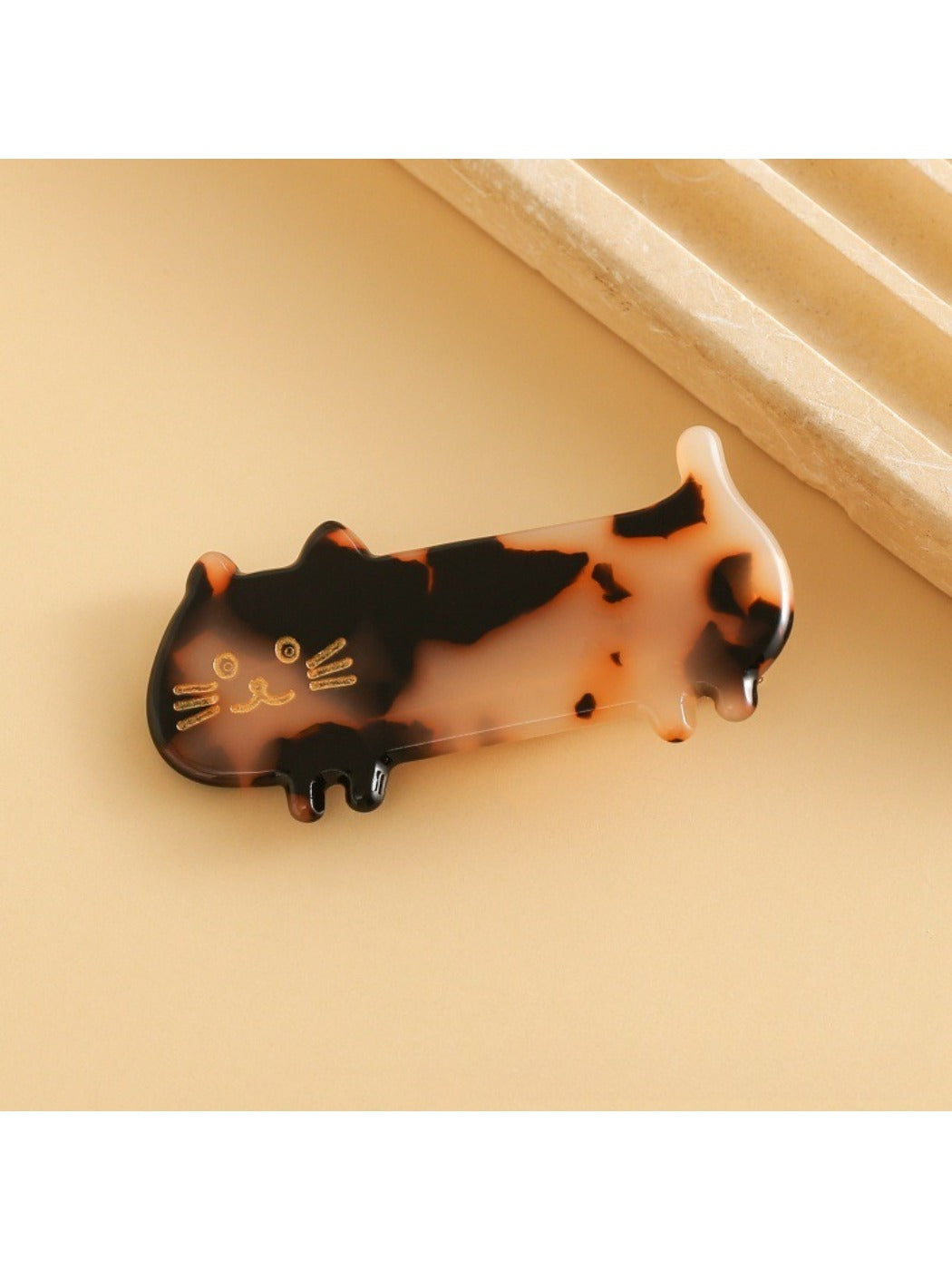 Beau - Whimsical Kitten Shaped Hair Clip