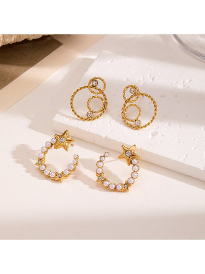 Earedge - Trendy Geometric Shape Earrings