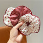 Gifty - Red Grid Ripple Dot Hair Circle