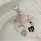 Keypus - Heart Clip Cat Bow Bag Charm Keychain