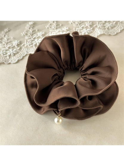 Gifty - Double-Stitched Satin Scrunchie