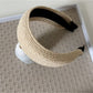 Gifty - Braided Look Wide Brim Fashion Headband