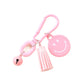 Keypus - Stylish Tassel Smiley Face Keychain