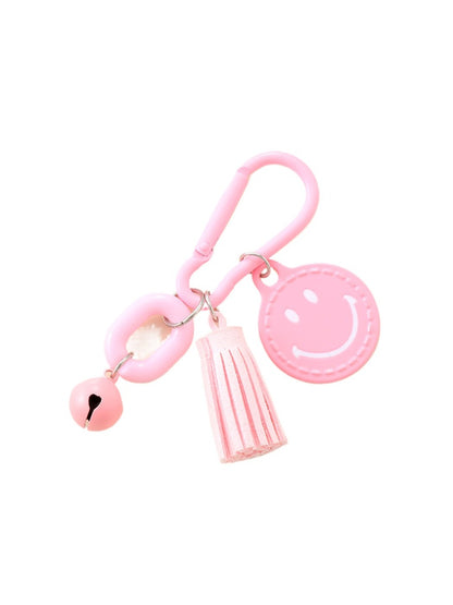 Keypus - Stylish Tassel Smiley Face Keychain