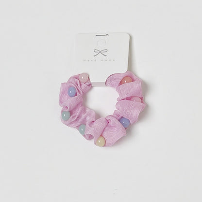 Gifty - Colorful Beaded Scrunchie