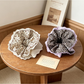 Gifty - Floral Lace Trim Large Hair Scrunchie
