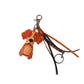 Keypus - Retro PU Puppy Pendant Alloy Keychain
