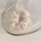 Gifty - Satin Finish Mesh Ruffle Edge Scrunchie